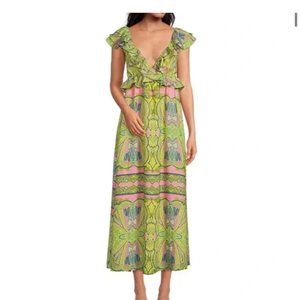A LOVES A LEMONCELLE PRINT DRESS